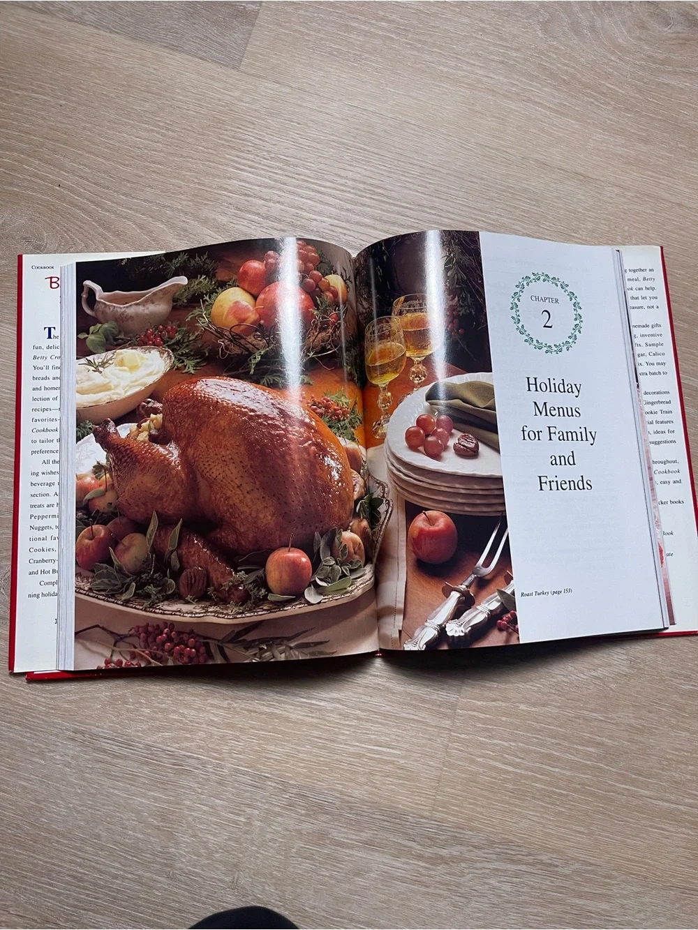 Vintage Betty Crocker’s New Christmas Cookbook Hardcover with Book Sleeve